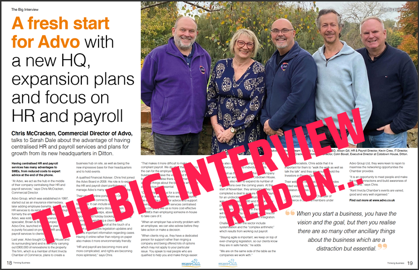 Kent Chamber of Commerce ‘The Big Interview’